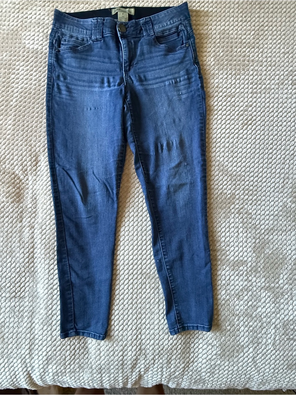 Democracy Women's Skinny Jeans in Dark Blue